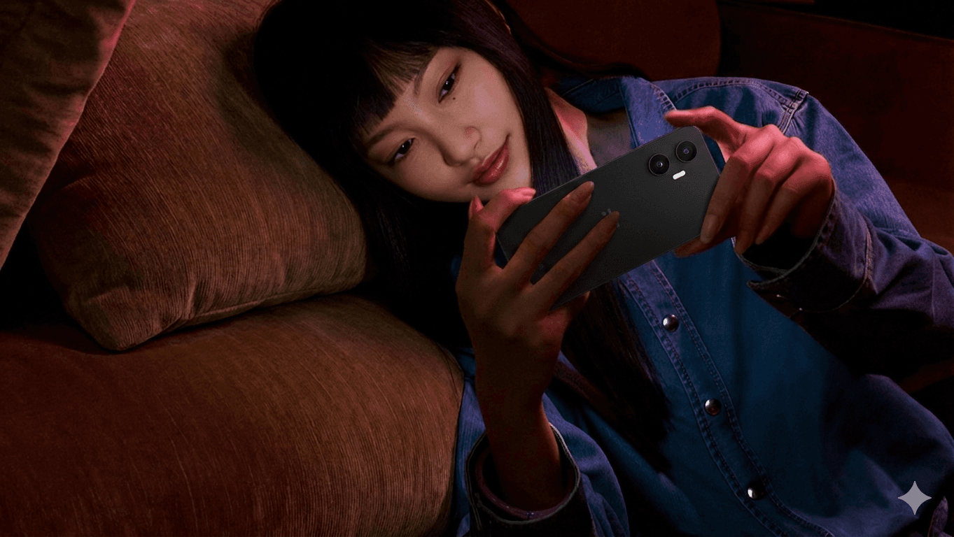 Girl using Keytura Mobile